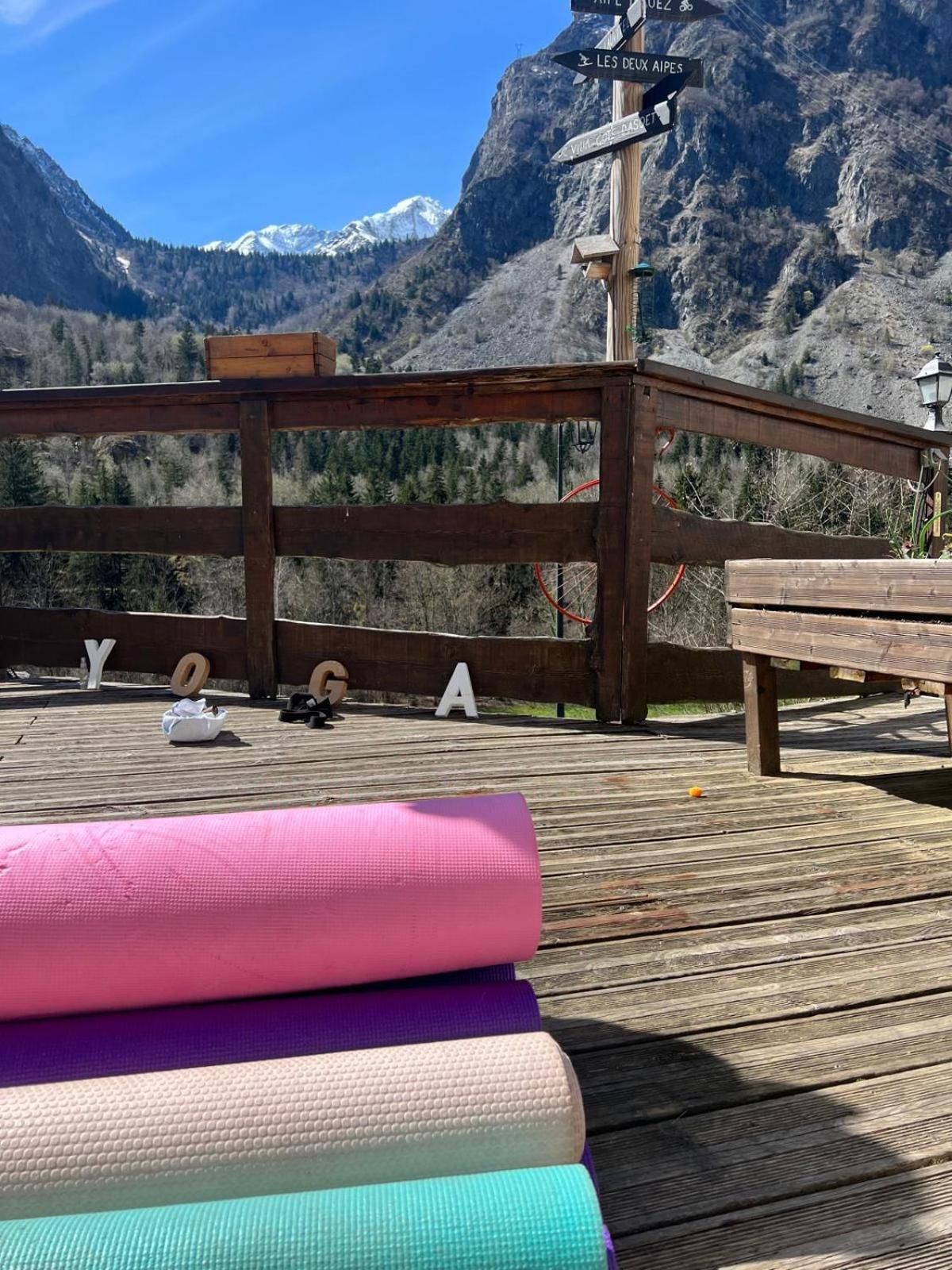 Hotel Au Bon Accueil Les Deux Alpes Kültér fotó