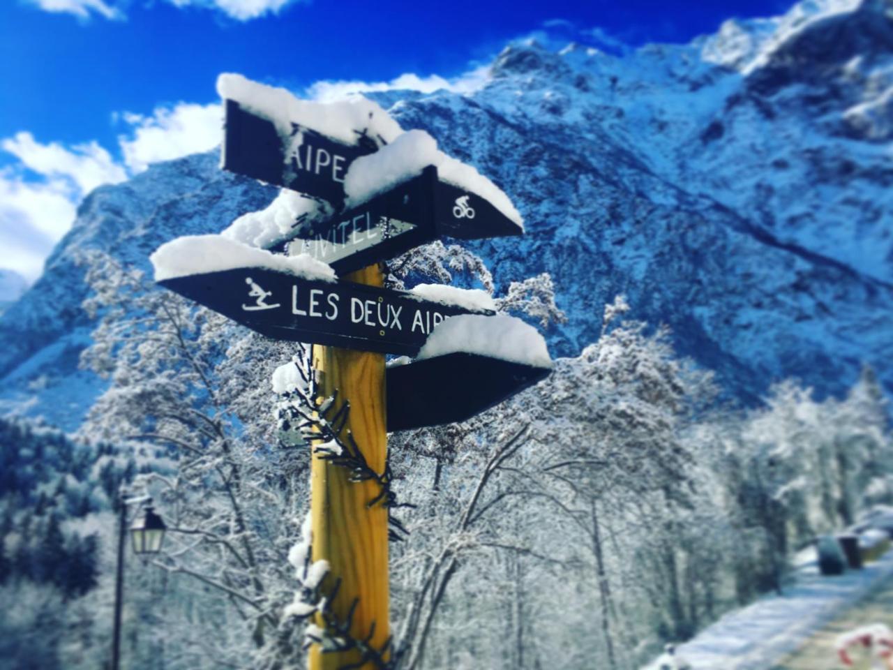 Hotel Au Bon Accueil Les Deux Alpes Kültér fotó
