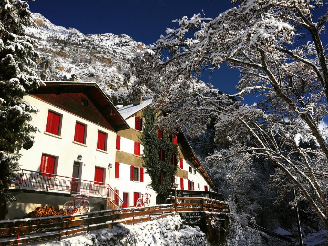 Hotel Au Bon Accueil Les Deux Alpes Kültér fotó